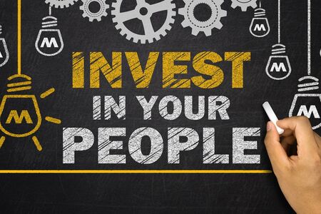 invest in your people sign
