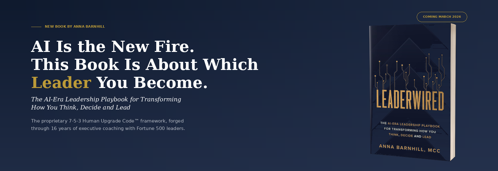 Leaderwired Book Coming up 