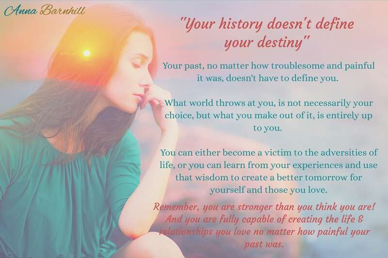 past doesn't define one's destiny